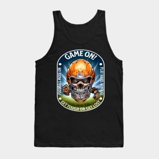 Skull Game On Helmet Tank Top